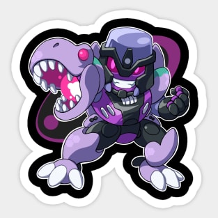 King Tyrant Lizard Sticker